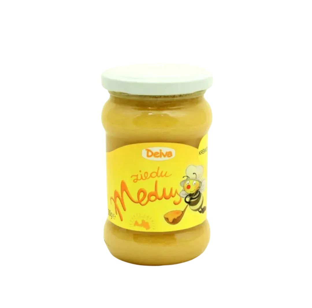 Krēmveida dažādu ziedu medus 400g