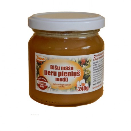 Bišu māšu peru pieniņš medū 240g