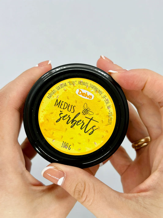 Medus šerberts 100g