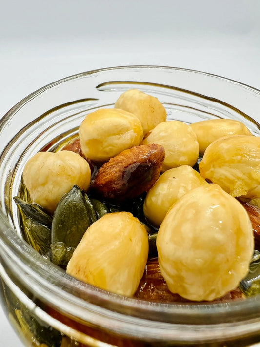 Riekstu - sēklu maisījums medū 225g