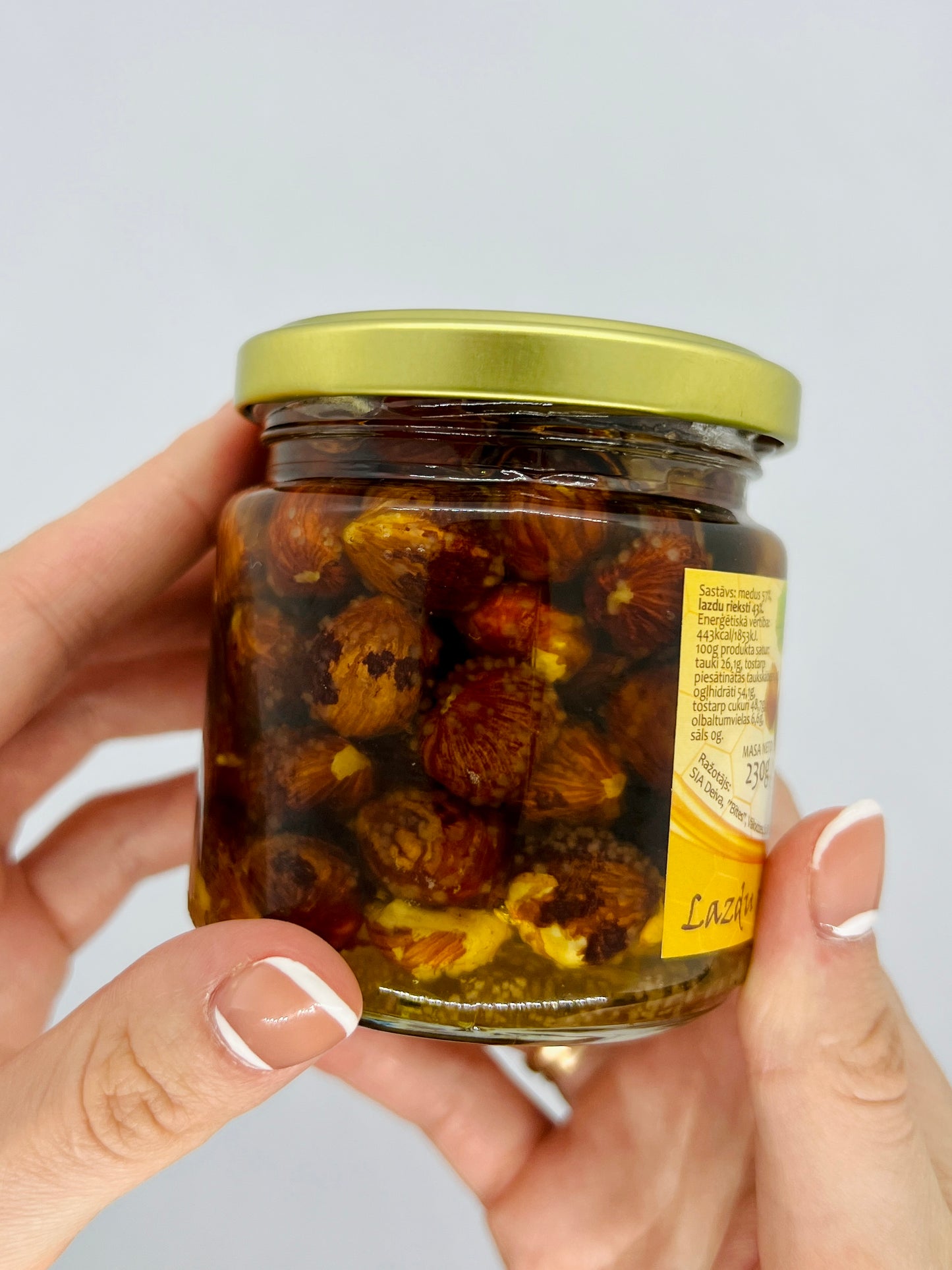 Lazdu rieksti medū 230g