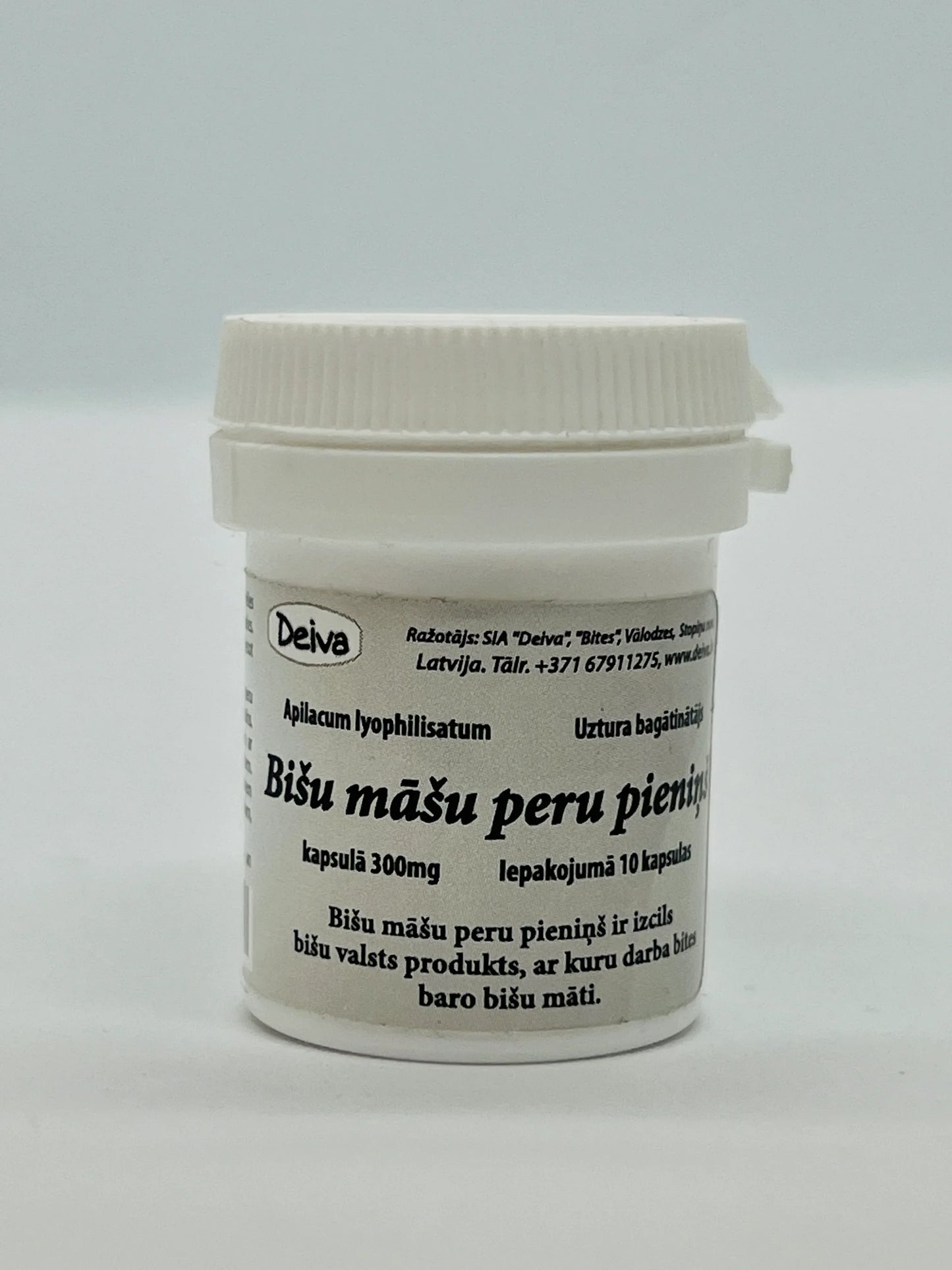 Royal jelly in capsules