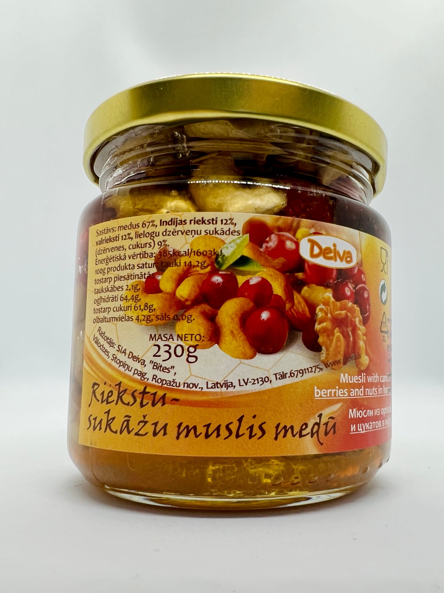 Nutcracker muesli in honey 230g