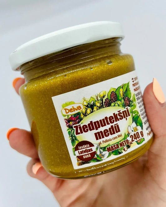 Ziedputekšņi medū