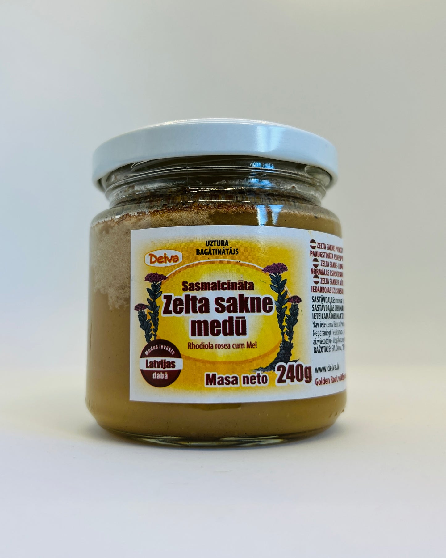 Zelta sakne medū 240g