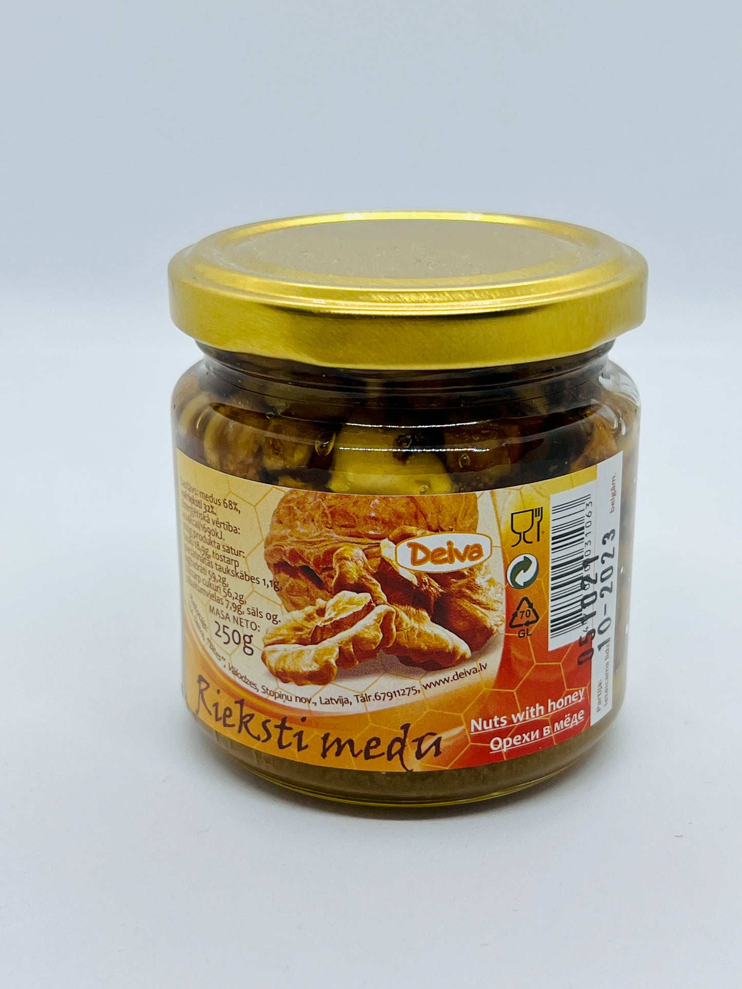 Rieksti (valrieksti) medū 250g