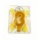 Wax candle "Digital 3"