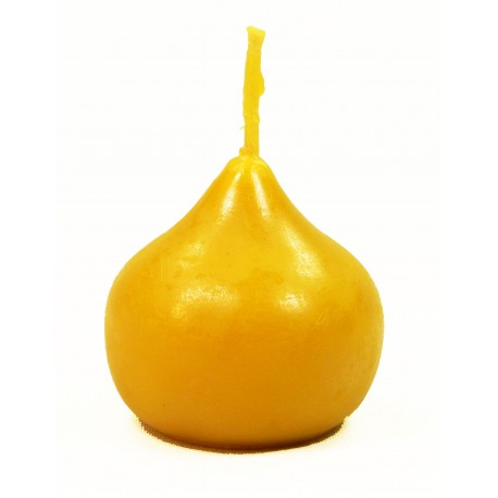 Wax candle "Small drops"